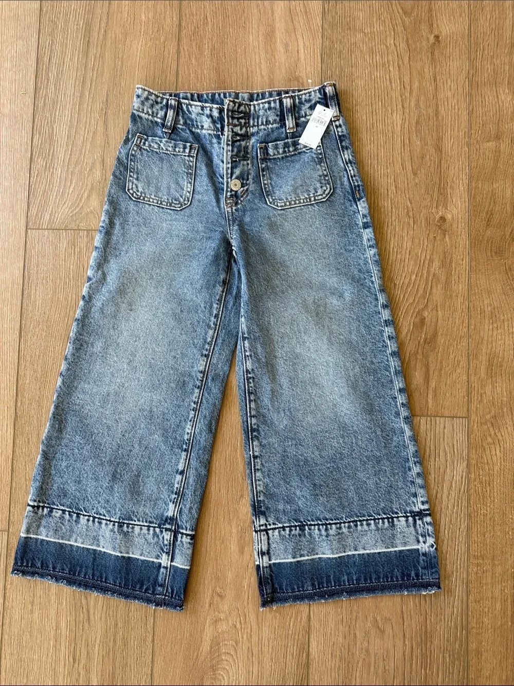 GAP: Girls Wide Leg Ankle Denim Jeans - NWT size 10
